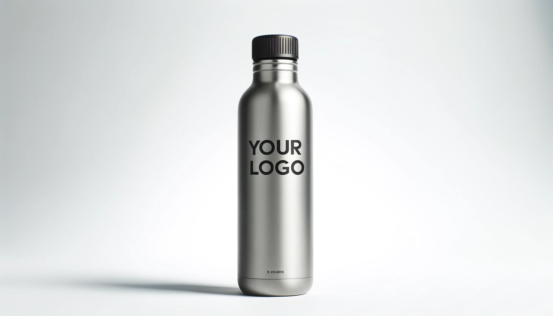 Stainless steel water bottle with custom engraving